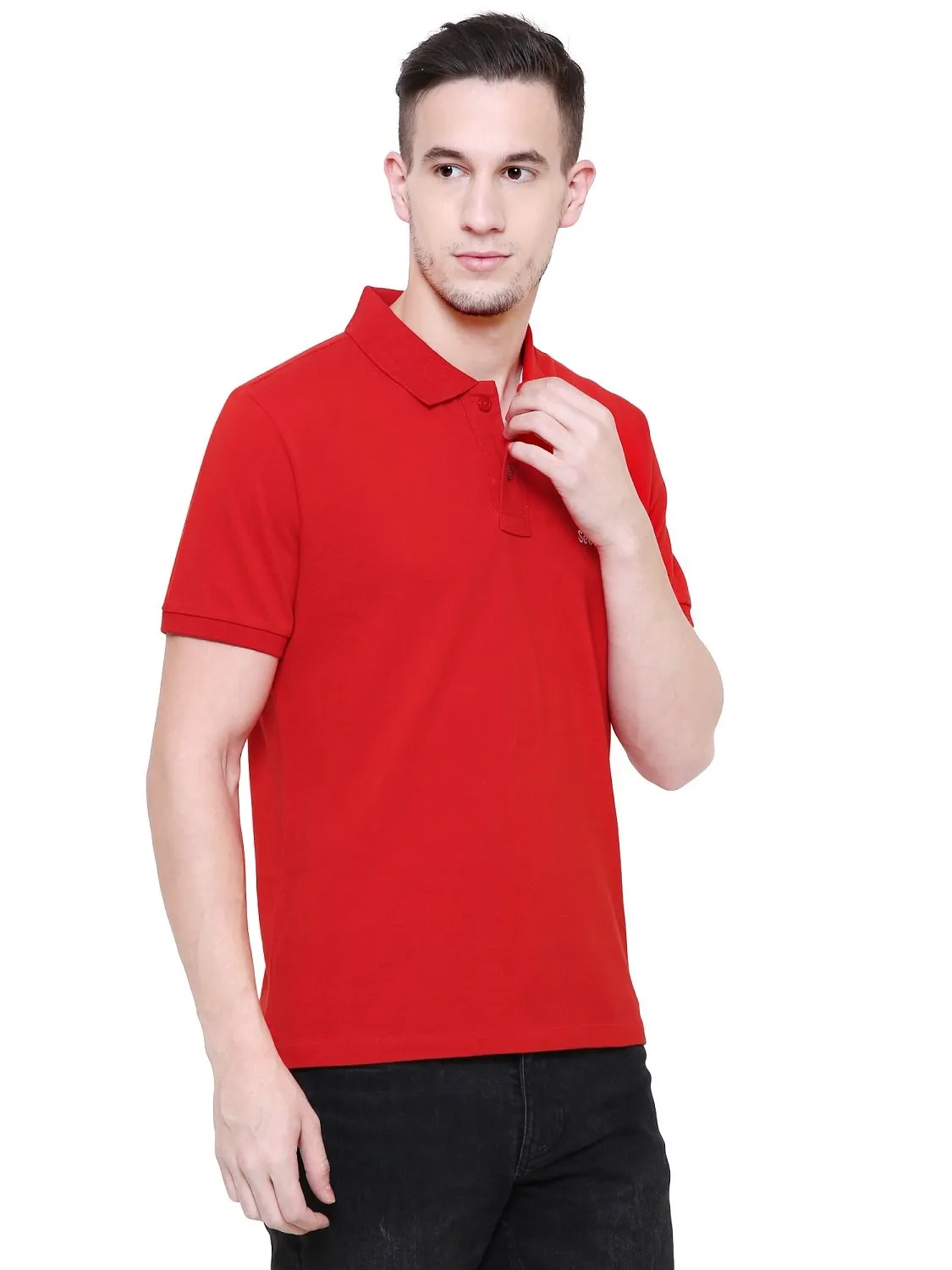 Men's Polo Causal T-Shirt by SeeandWear