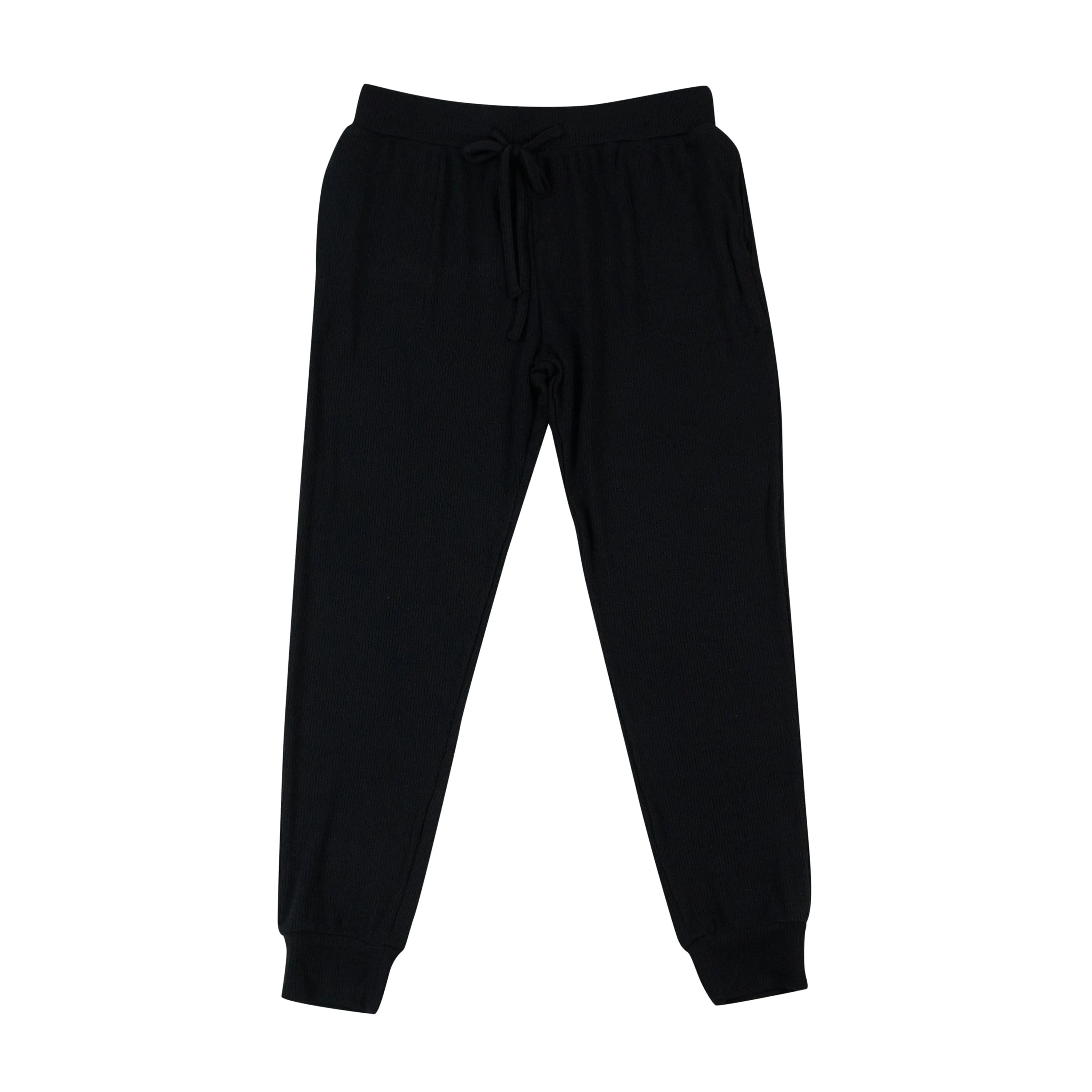 Midnight Women's Ribbed Jogger Pants