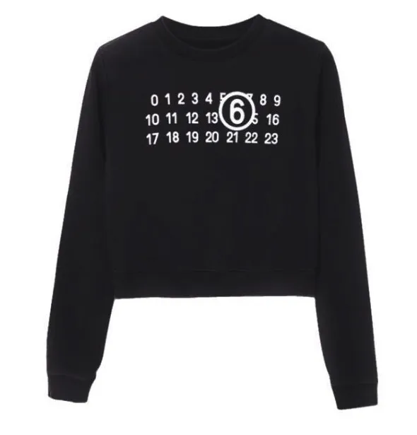 MM6 Maison Margiela Street Style Logo Hoodies Sweatshirts