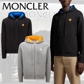 Moncler Long Sleeve Street Style with Plain Logo