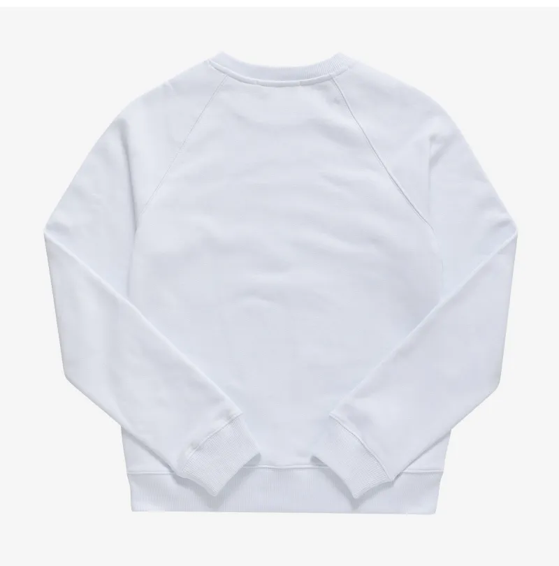 MSGM Crew Neck Long Sleeves Plain Cotton Logo - Street Style Collection