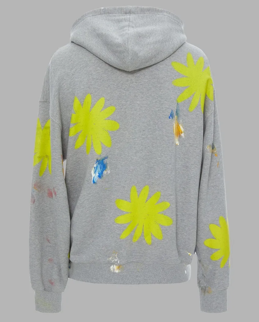 Museum Visitor | Flower Painted Hoodie