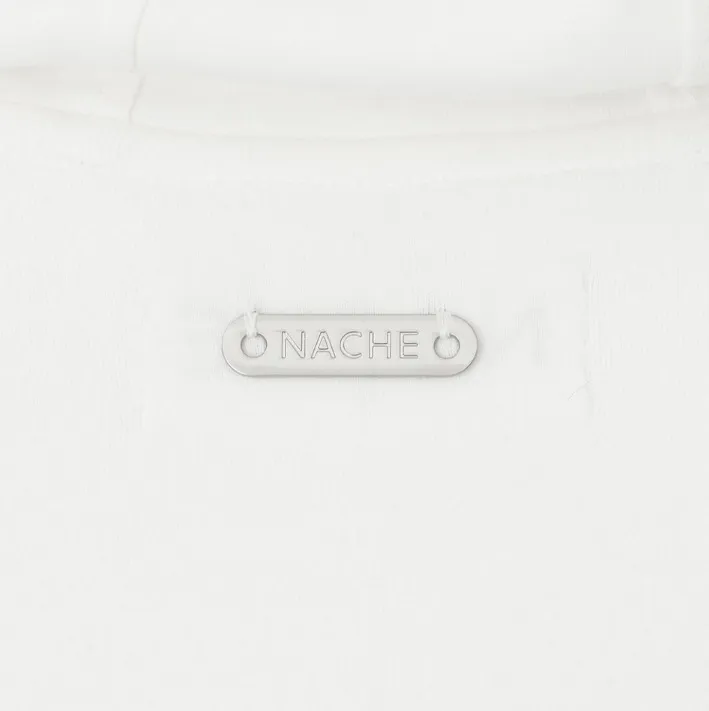 NACHE Street Style Long Sleeve Plain Logo Hoodies & Sweatshirts