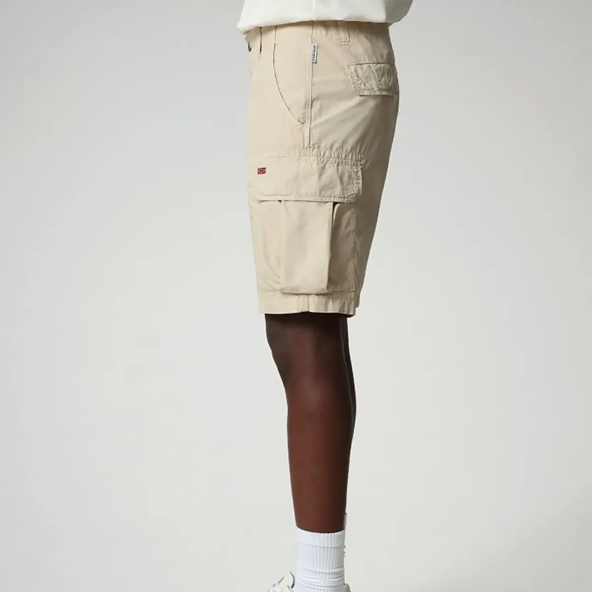 Napapijri cargo shorts - Noto 4 in natural beige