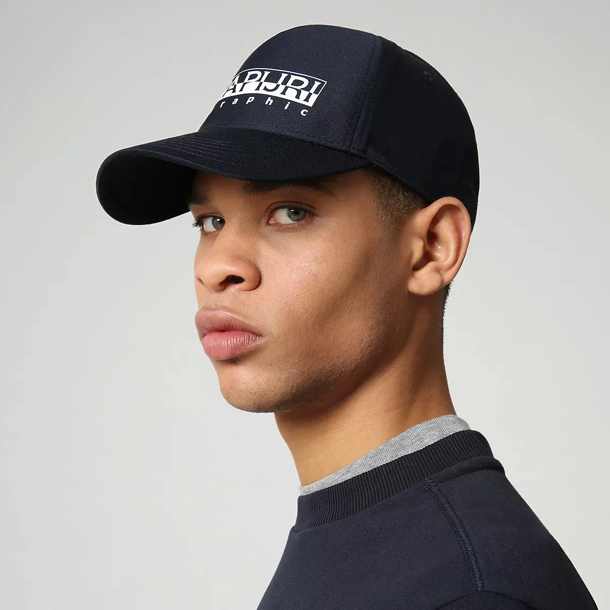 Napapijri Navy Framing Logo Cap