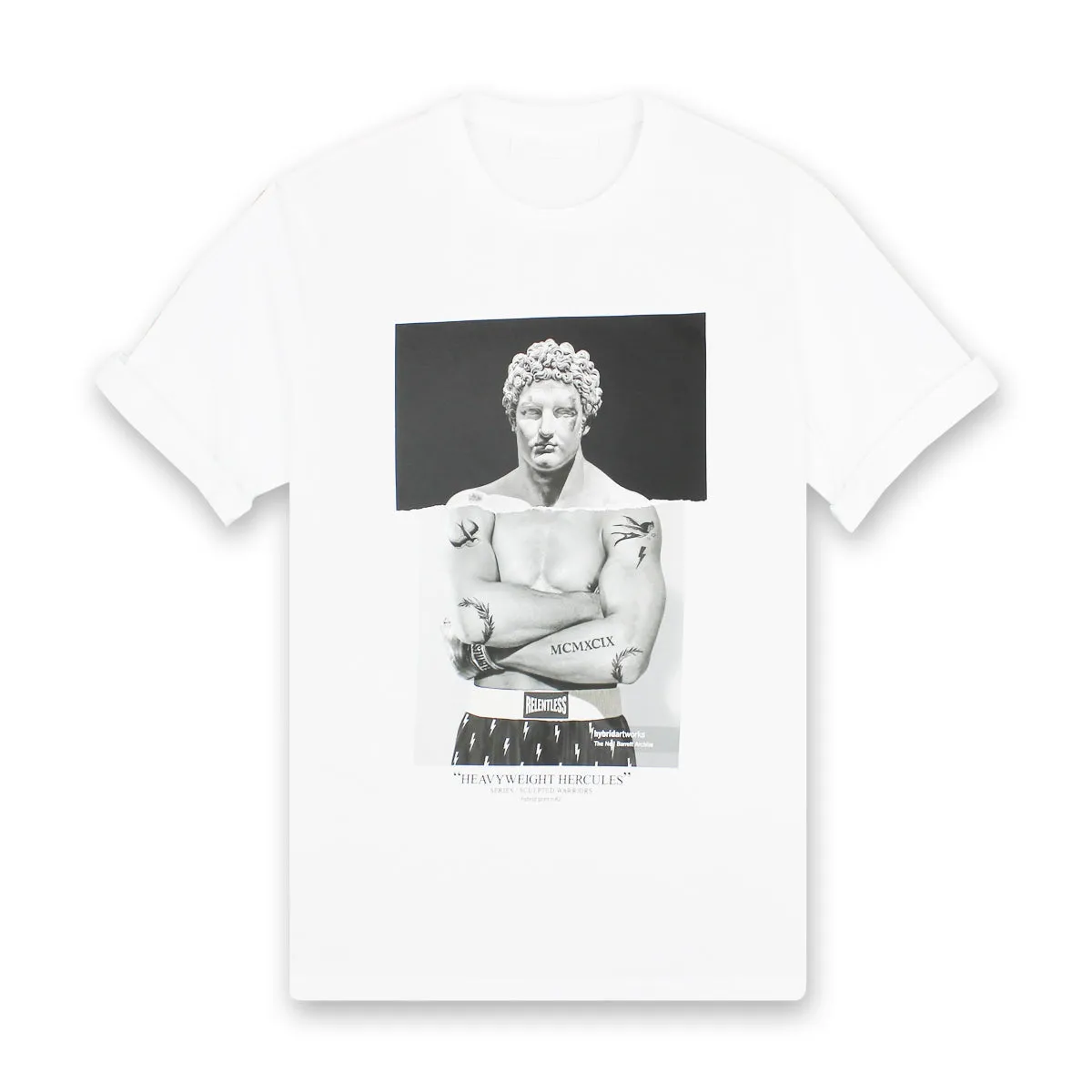 Neil Barrett Heavyweight Hercules T-Shirt White