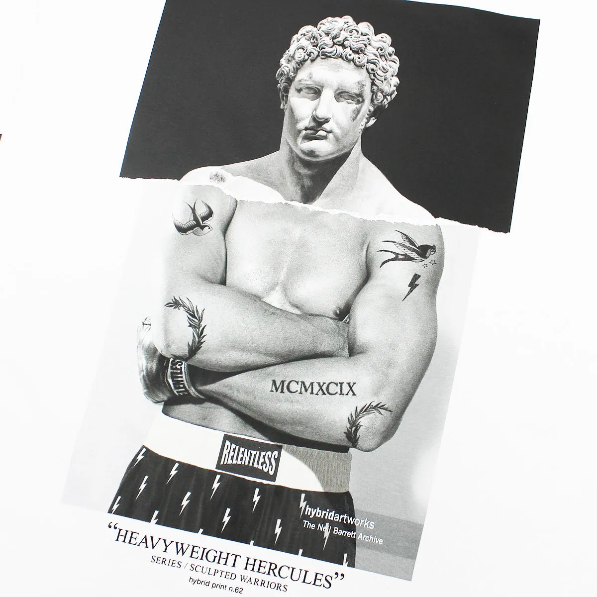 Neil Barrett Heavyweight Hercules T-Shirt White