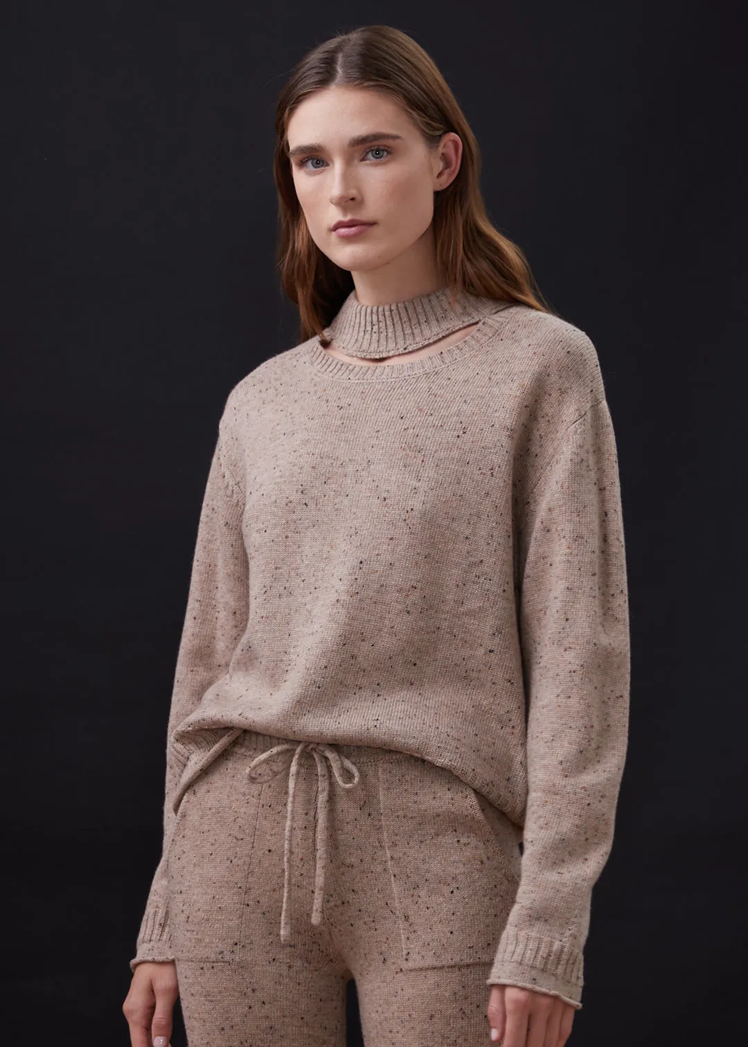 Neps Mock Neck Sweater