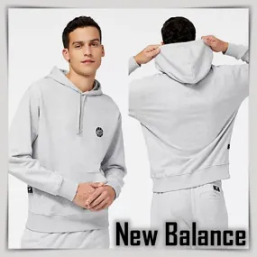 New Balance Long Sleeves Logo Hoodies | Urban Street Style