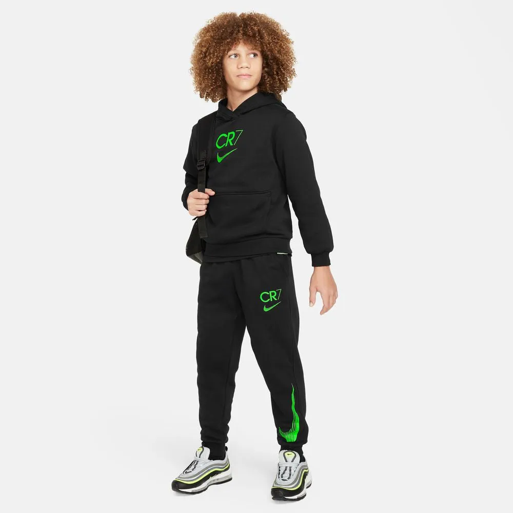 Nike Youth CR7 Fleece Football Jogger Pants (Black/Green Strike) - Buy Online at Nike Official Store.