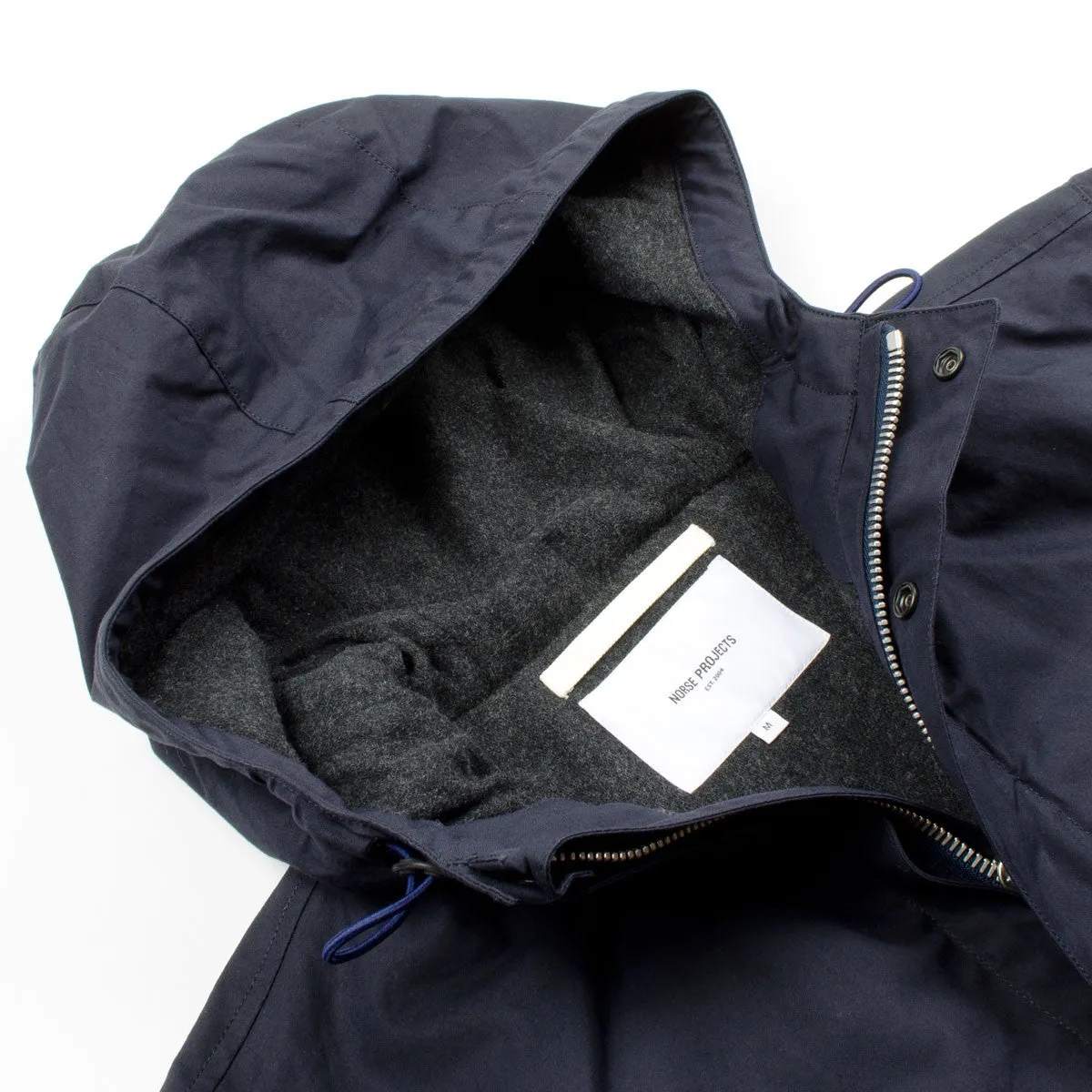 Norse Projects Nunk Classic Parka Dark Navy