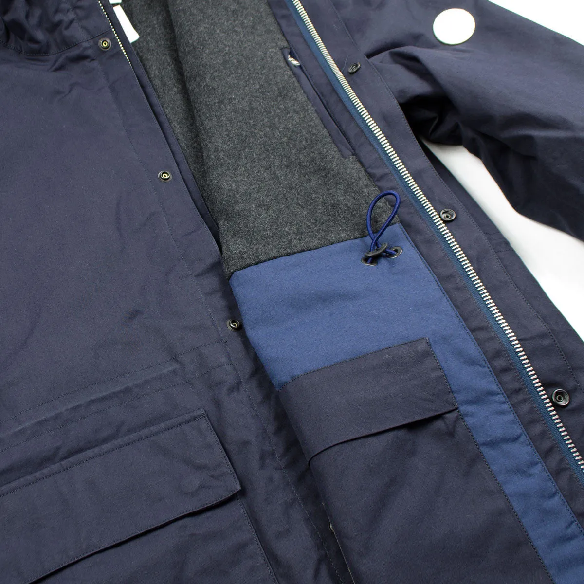 Norse Projects Nunk Classic Parka Dark Navy