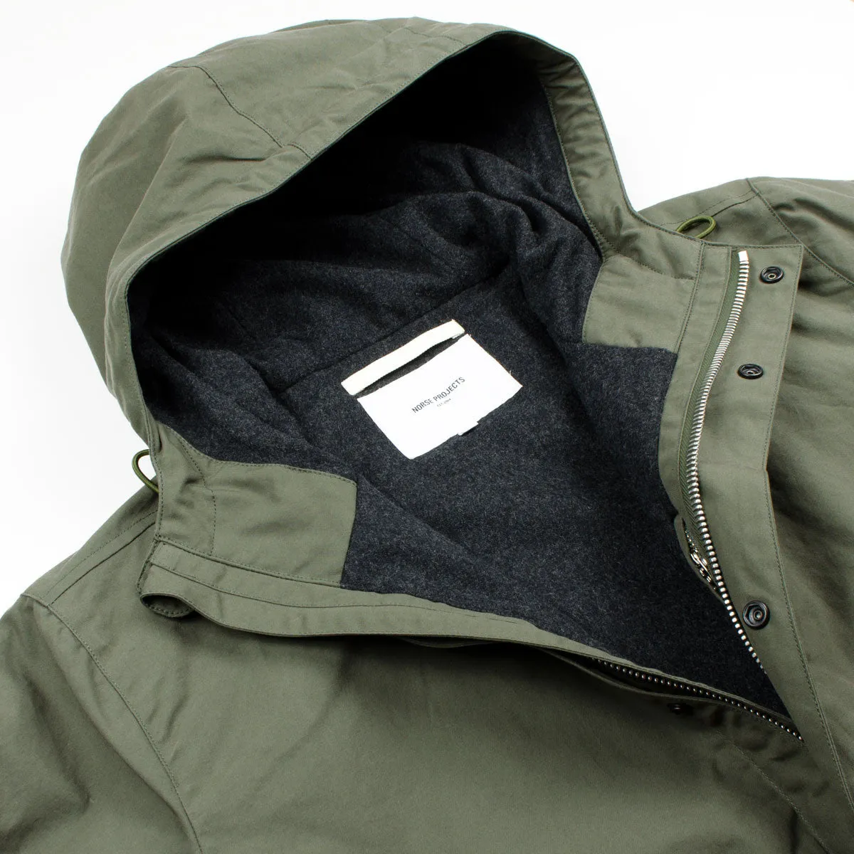 Norse Projects Nunk Classic Parka Dried Olive