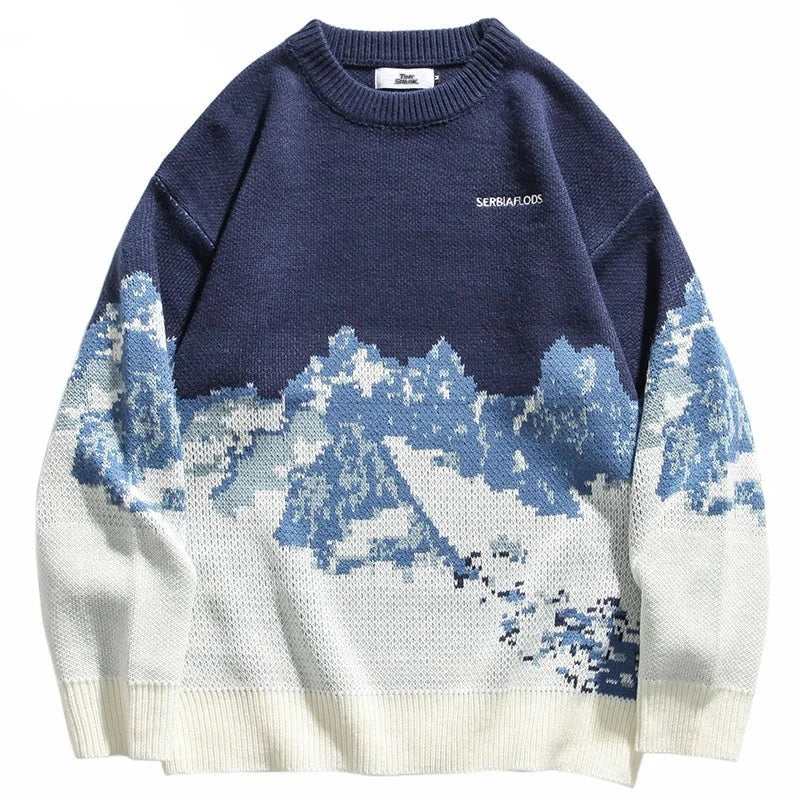 Ocean Waves Sweater.