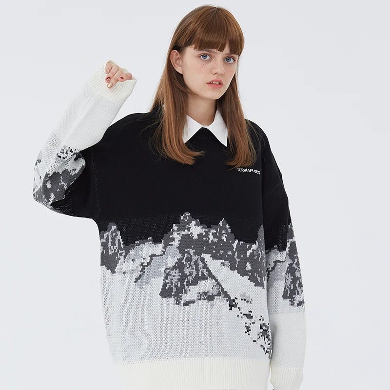 Ocean Waves Sweater.