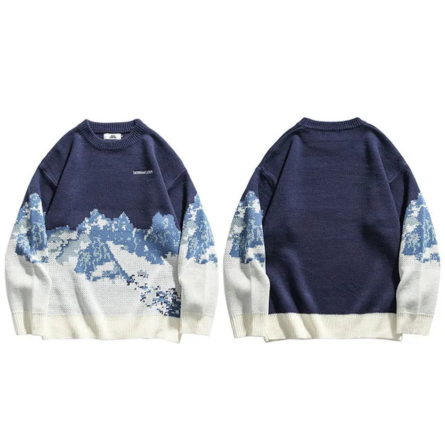 Ocean Waves Sweater.