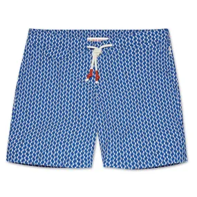 Orlebar Brown Blue/White Castell Swim Shorts - Get Now!