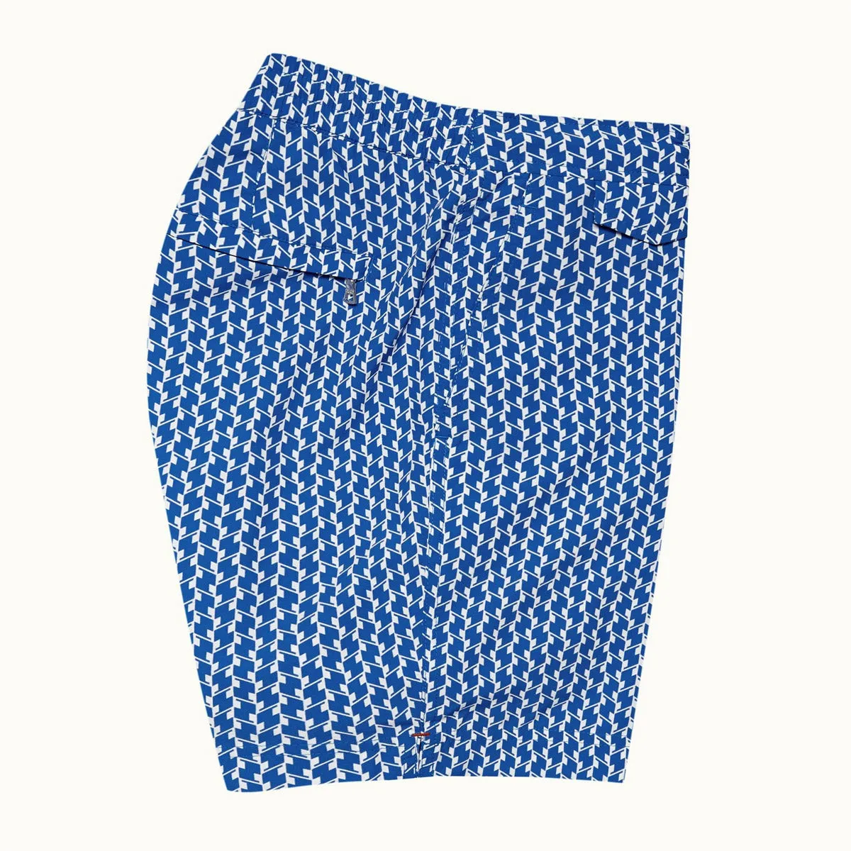 Orlebar Brown Blue/White Castell Swim Shorts - Get Now!