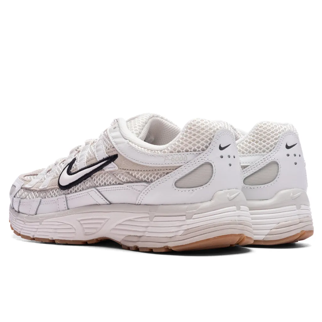 P-6000 Running Shoes - White/Light Bone - Buy Now