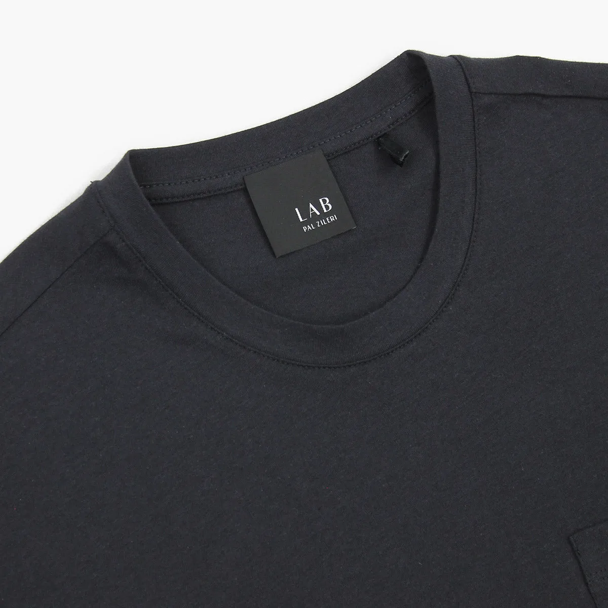 Pal Zileri Navy T-Shirt with Chest Pocket