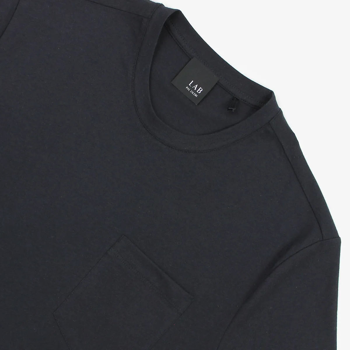 Pal Zileri Navy T-Shirt with Chest Pocket