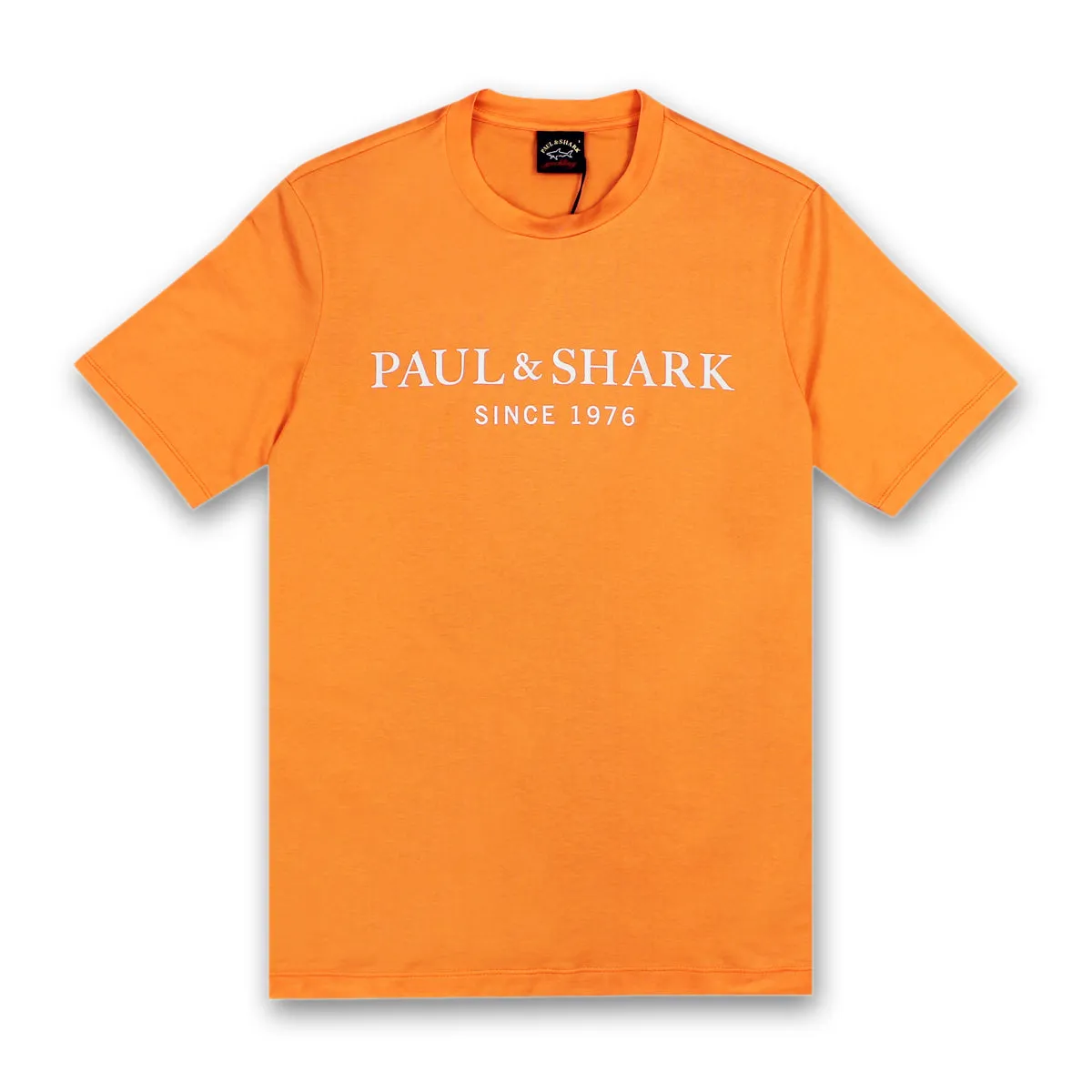 Paul & Shark - Orange Reflective Logo T-Shirt