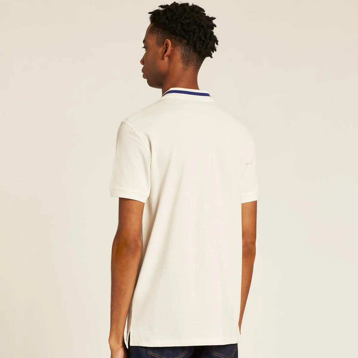 Paul Smith - Slim Fit Polo Shirt in Off White - Happy Design