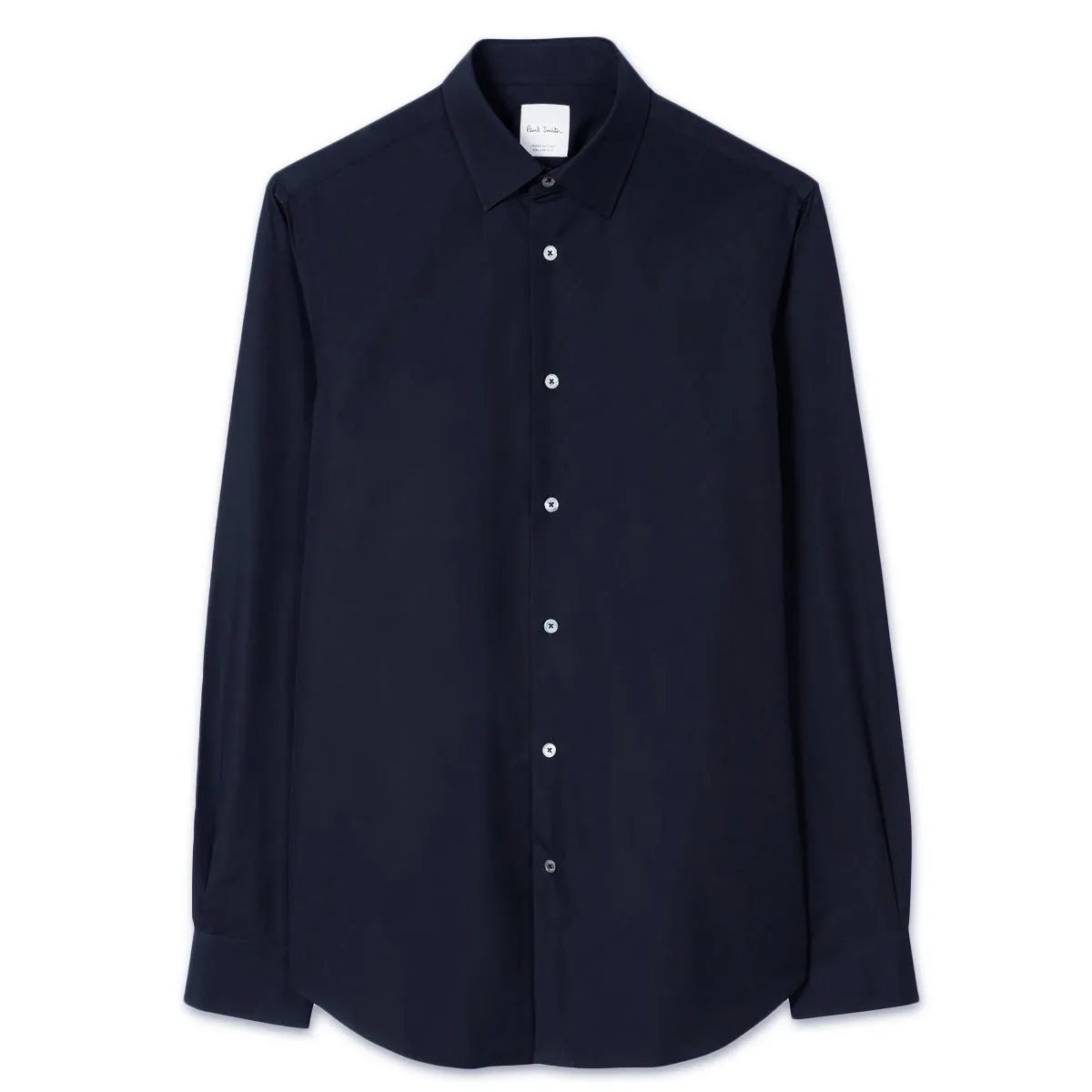 Paul Smith - Tailored Fit 'Artist Stripe' Cuff Shirt in Navy