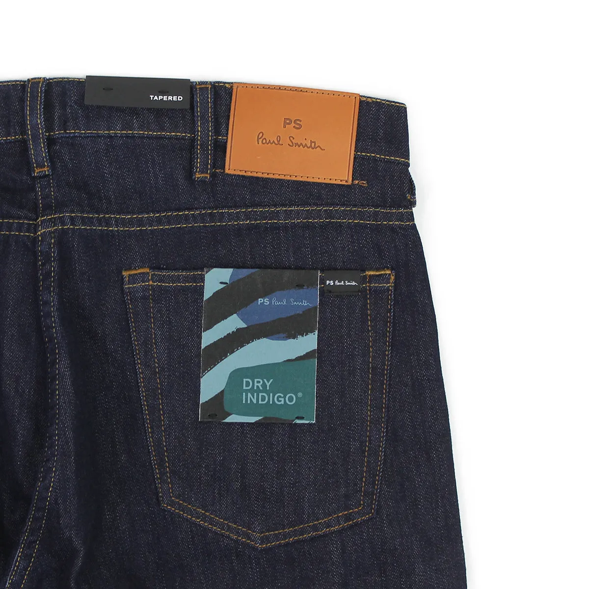 Paul Smith Tapered Fit Jeans Dry Indigo - Buy Now