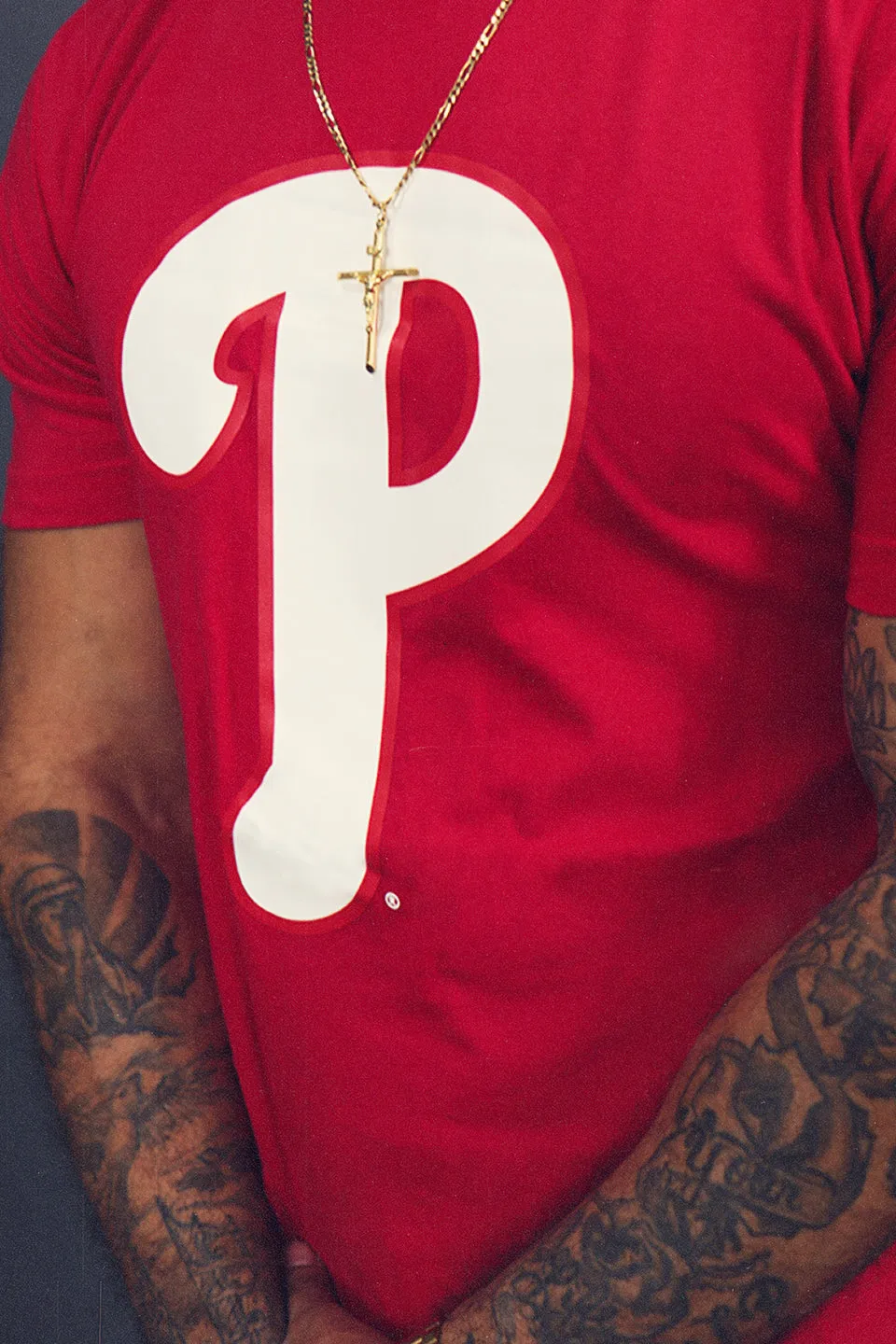 Philadelphia Phillies City Transit 59Fifty Fitted Red T-Shirt