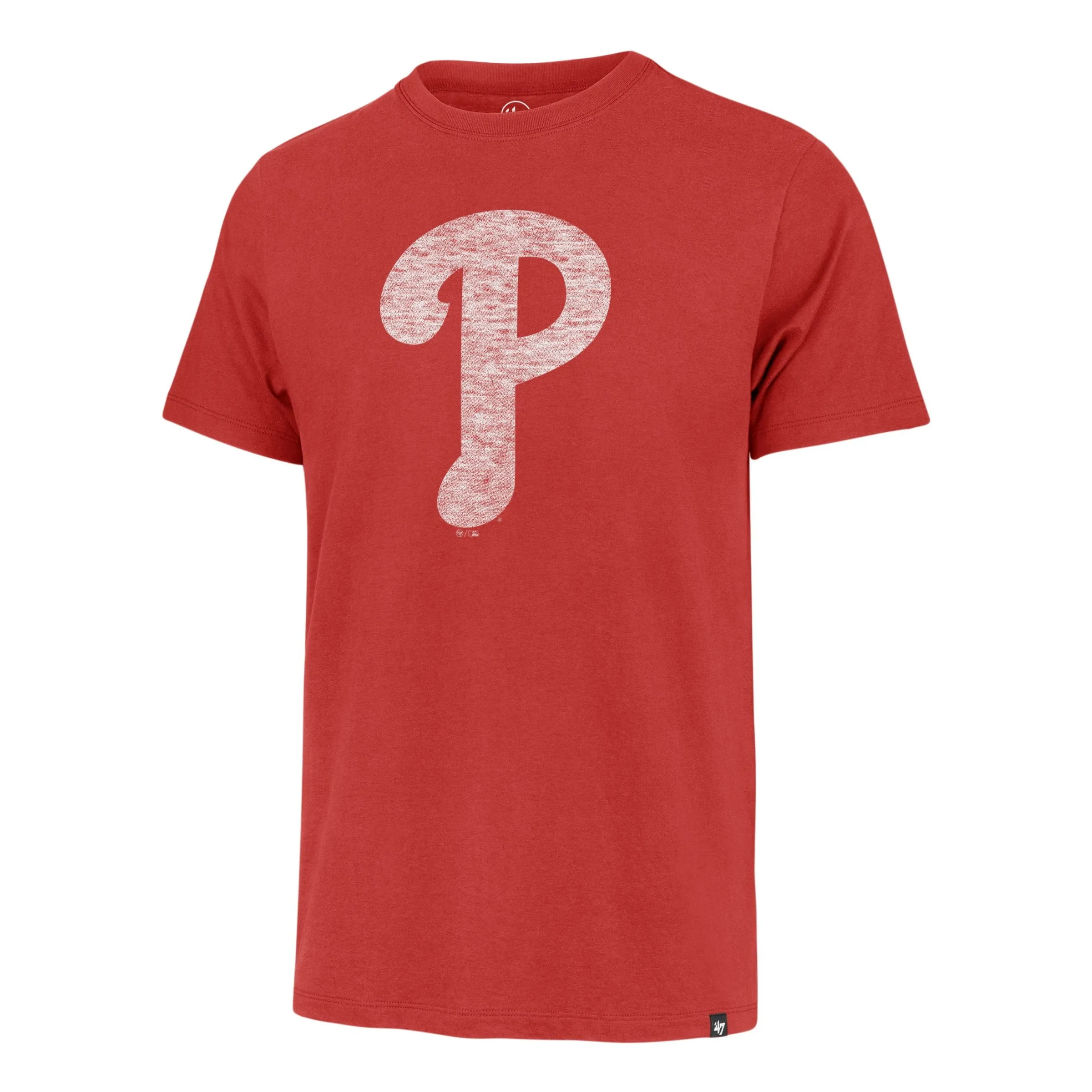 Philadelphia Phillies Red T-Shirt | Vintage Faded Phillies Logo Tshirt