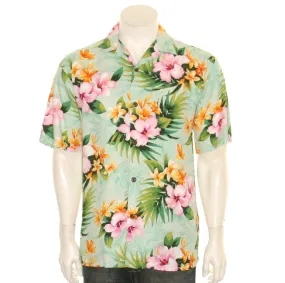 Pink Hawaiian Hibiscus Shirt