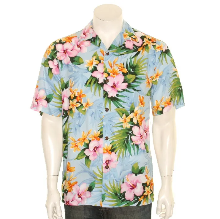 Pink Hawaiian Hibiscus Shirt