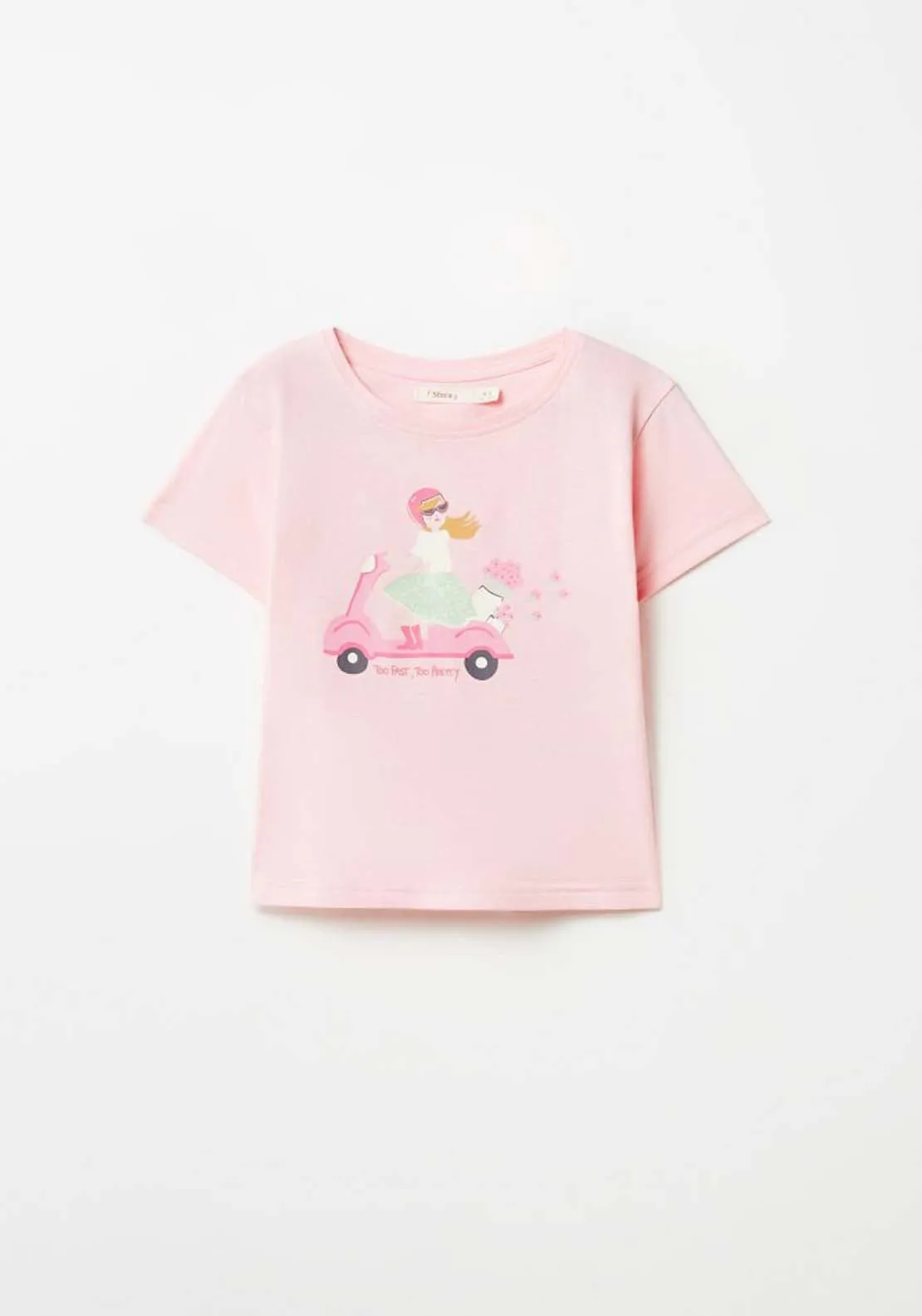 Pink Moped T-Shirt