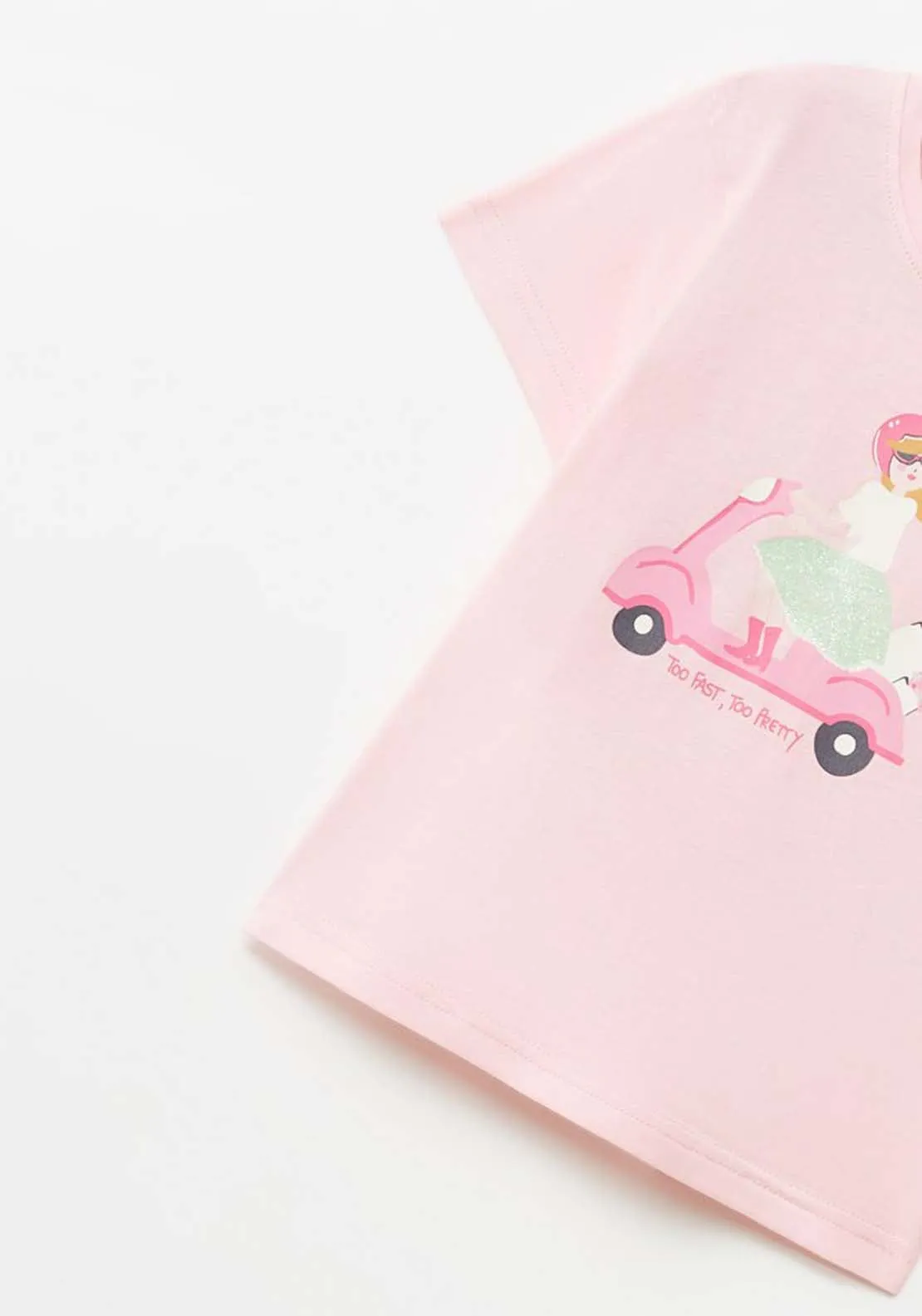 Pink Moped T-Shirt