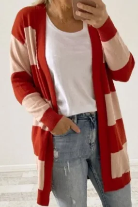 Piper striped cardigan in two colors