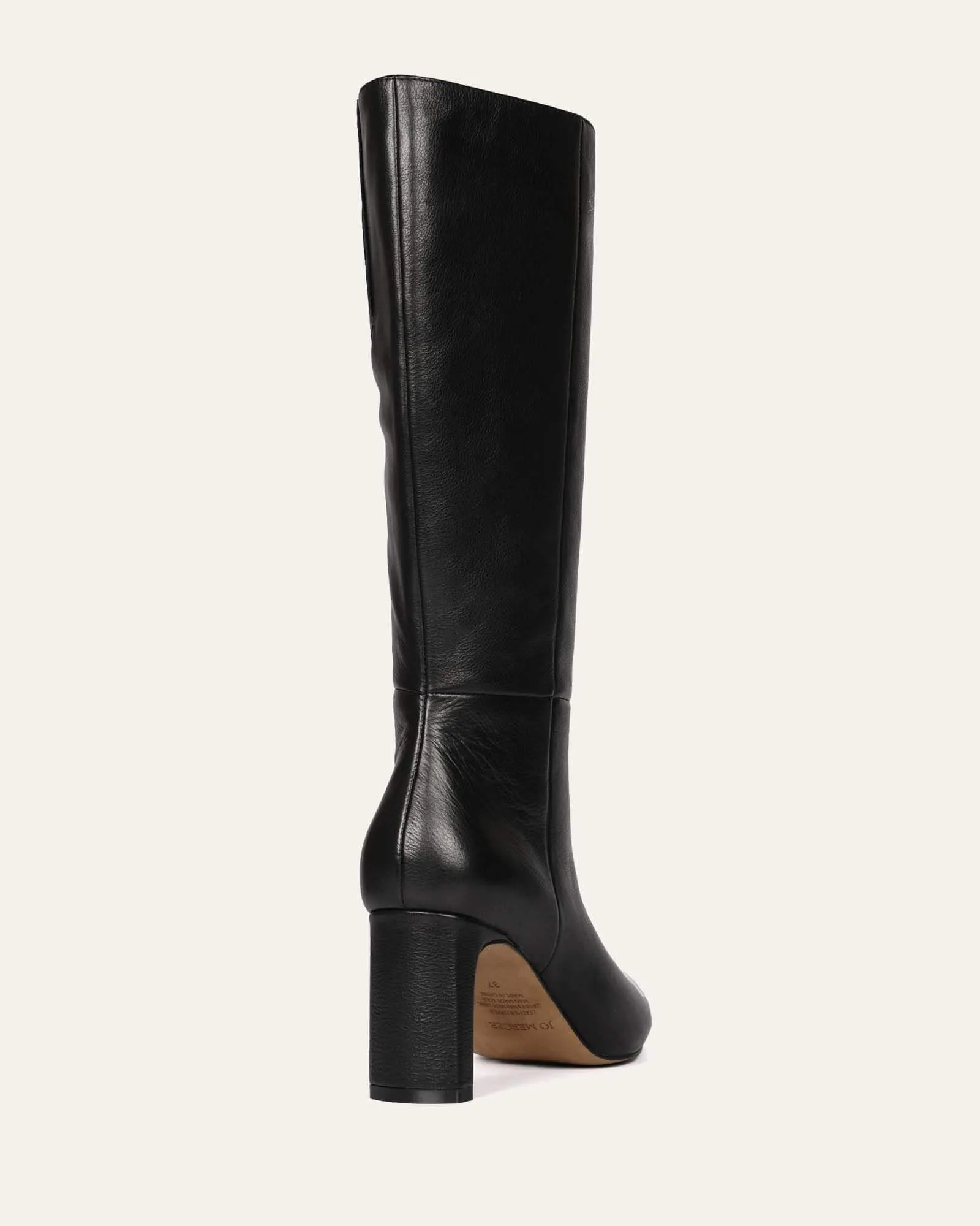 PIXIE CALF BOOTS BLACK LEATHER