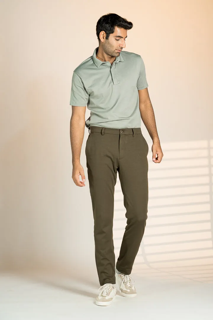 Power-Stretch Pants Olive Martini