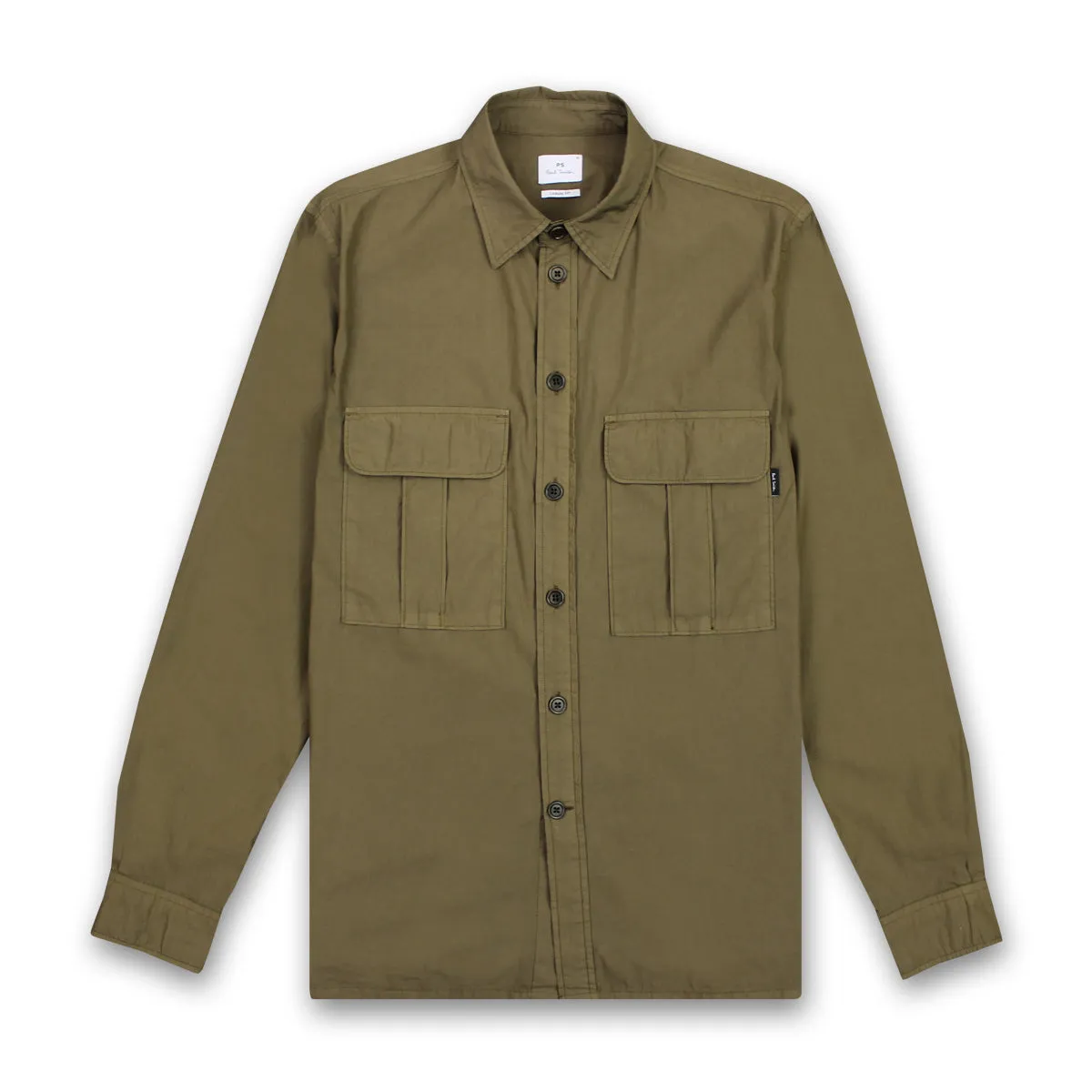 PS Paul Smith Patch Pocket Shirt Khaki