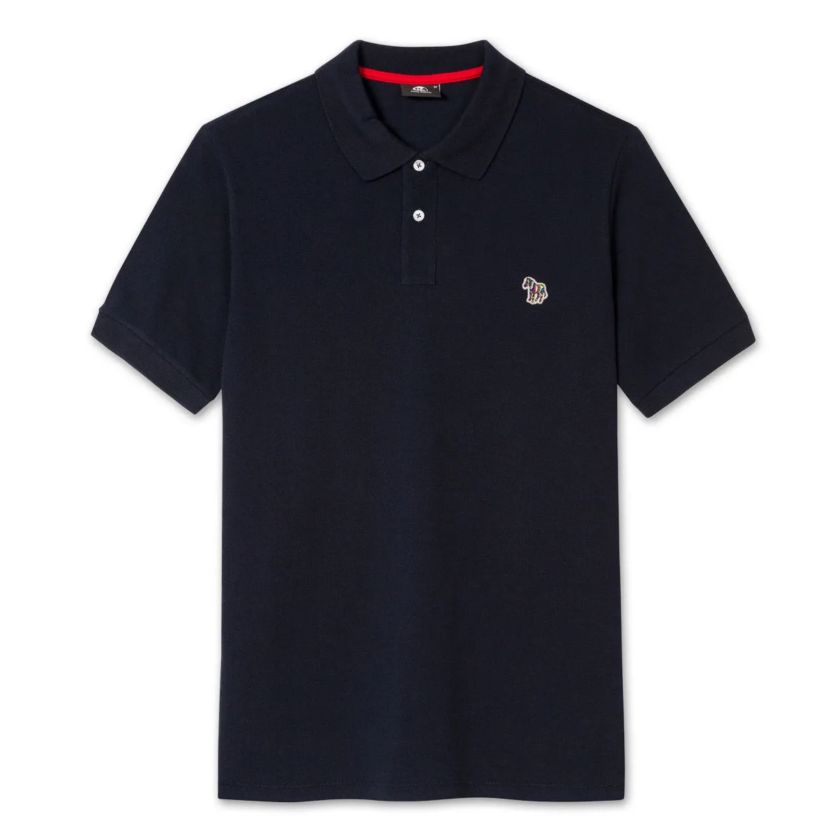 PS Paul Smith - Regular Fit Zebra Polo Shirt Navy