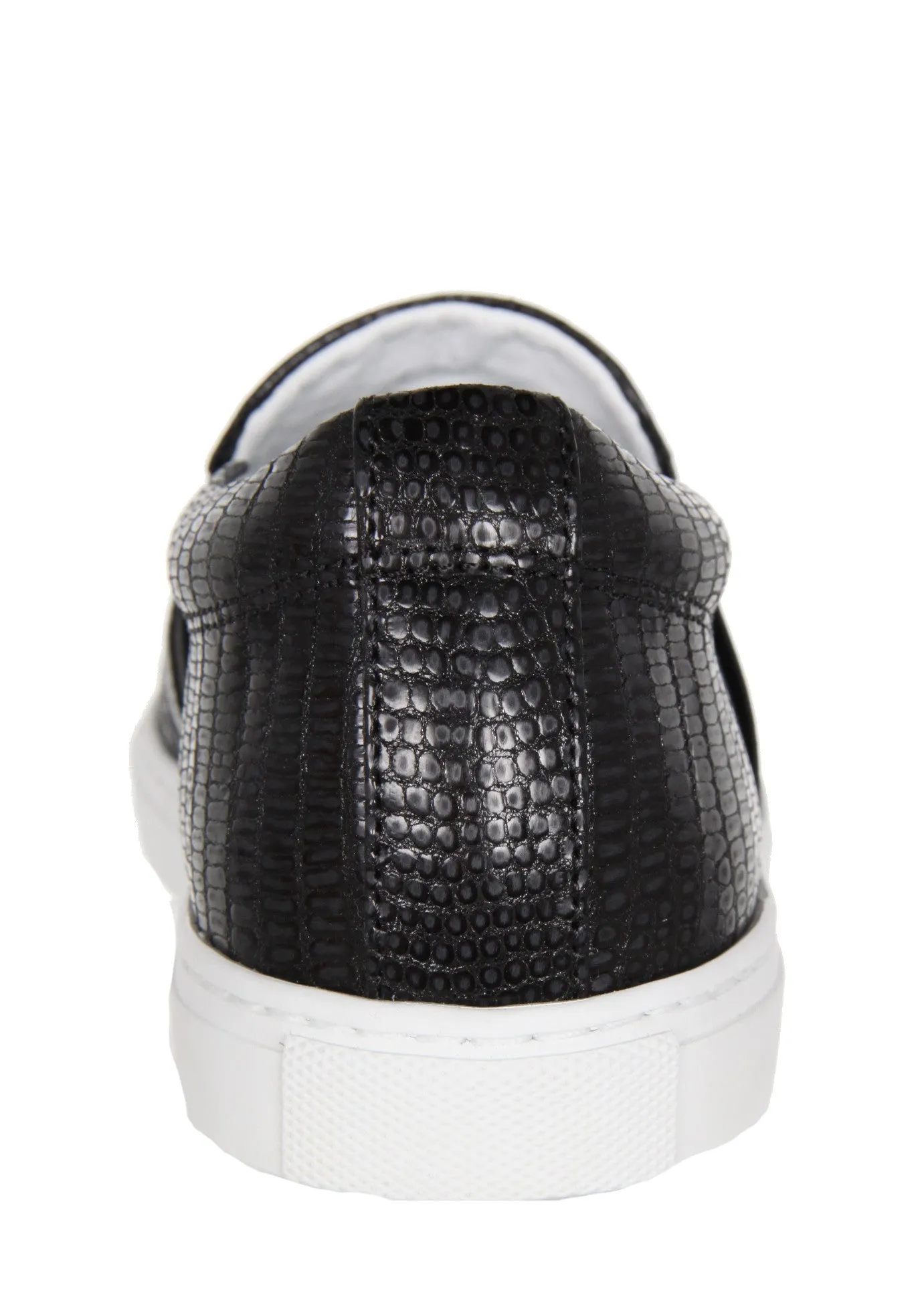 Pull-On Skate Sneakers, Embossed Tejus.