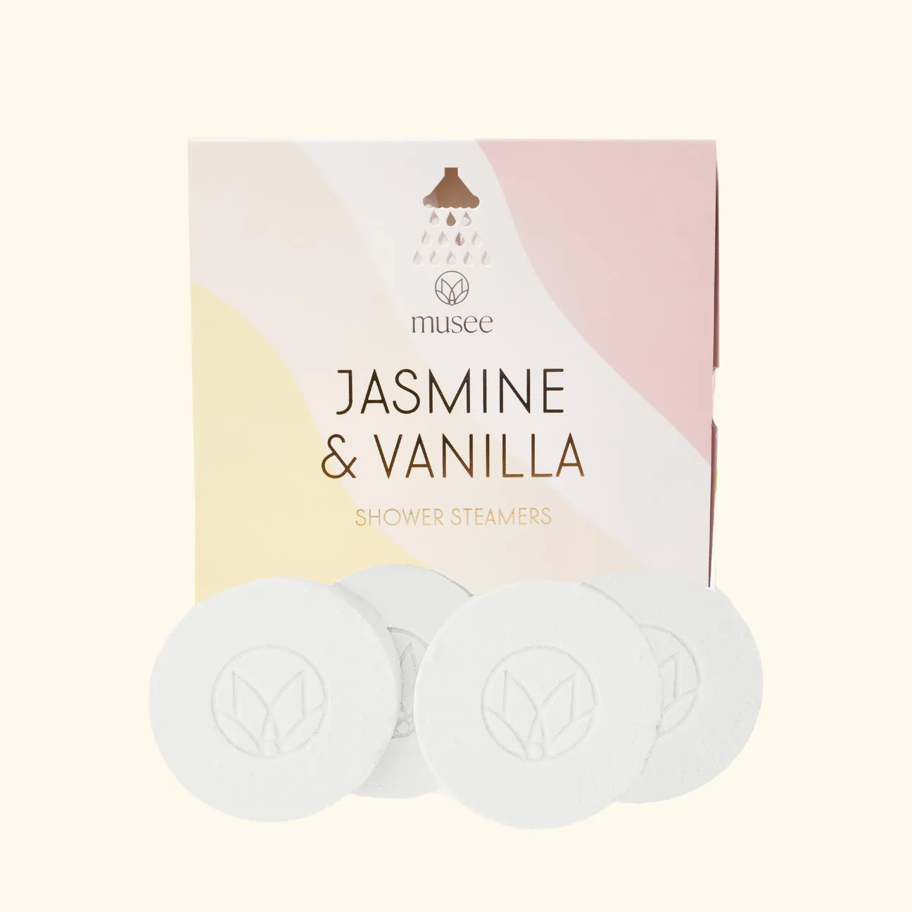 Results: Shower Steamers with Jasmine & Vanilla scent