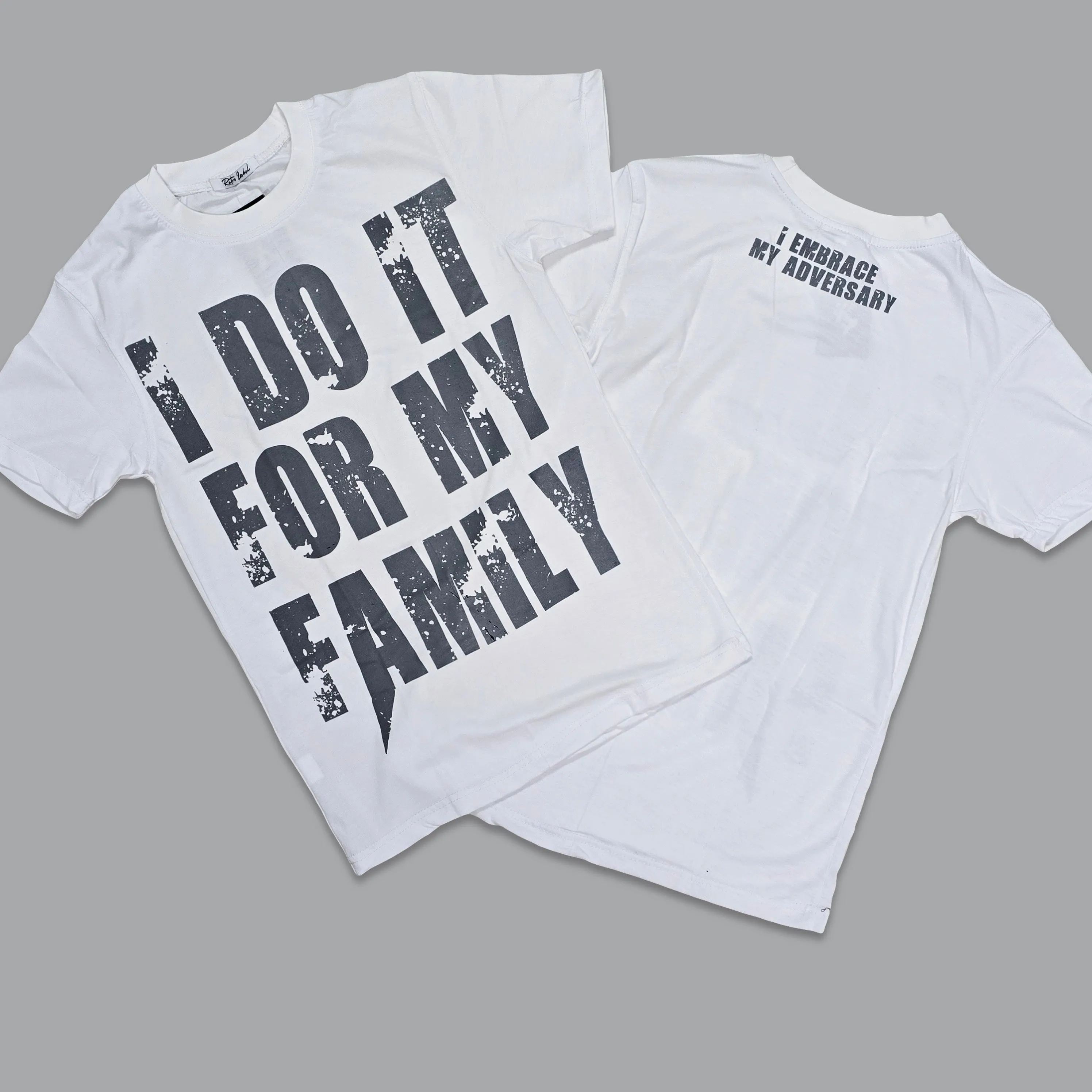 Retro Label Family Shirt 14 Flint Grey - Buy Now!