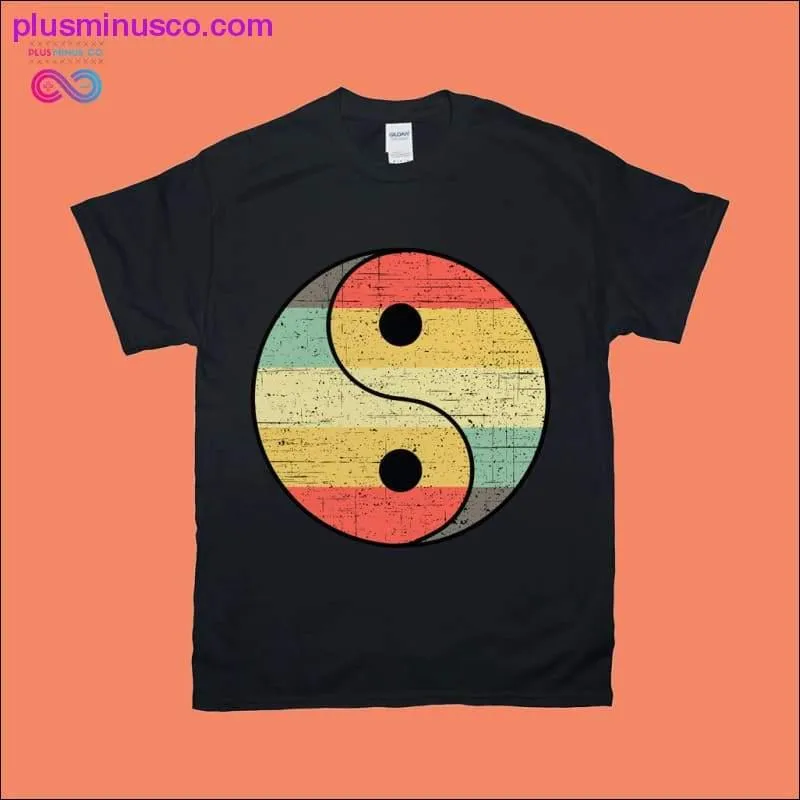 Retro Yin Yang T-Shirts | Vintage Design