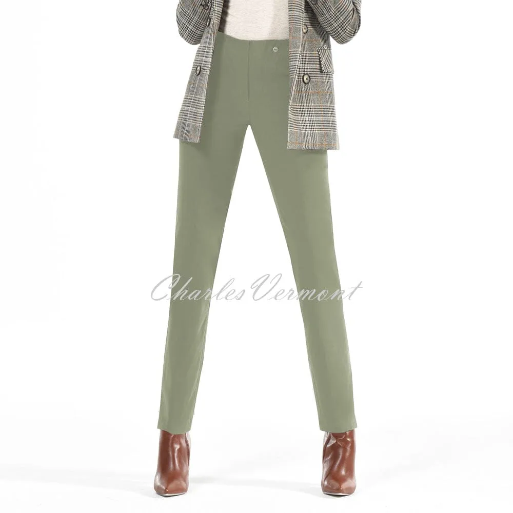 Robell Bella Full Length Trousers - Ivy Green, Model 51559-5499-881, Best Price