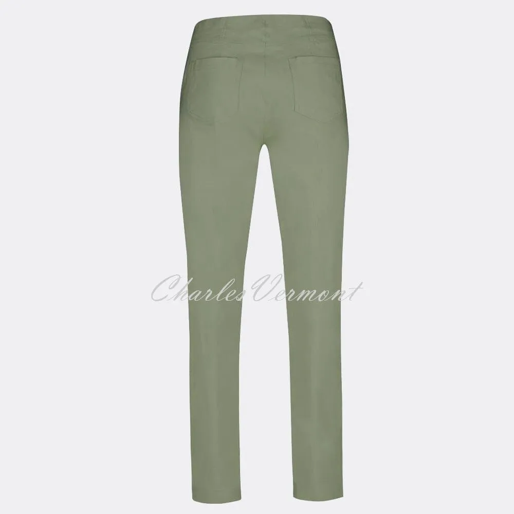 Robell Bella Full Length Trousers - Ivy Green, Model 51559-5499-881, Best Price