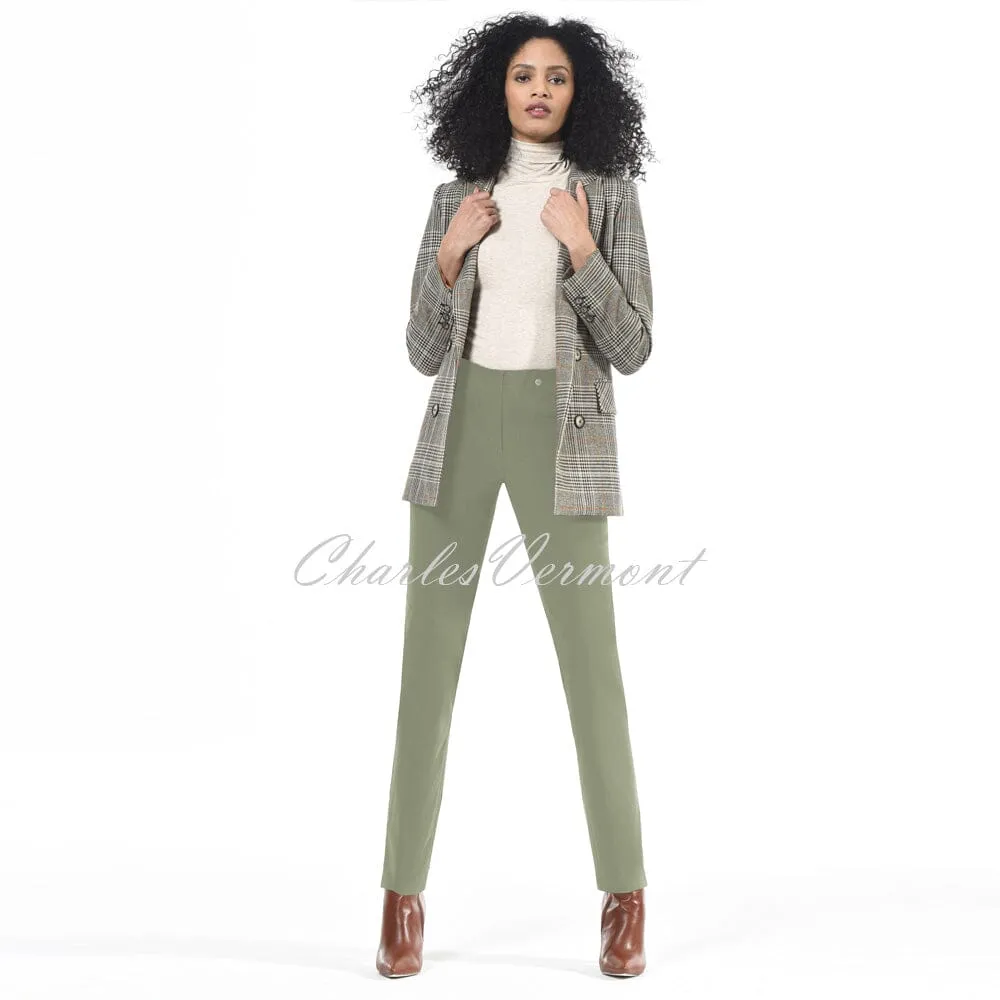 Robell Bella Full Length Trousers - Ivy Green, Model 51559-5499-881, Best Price