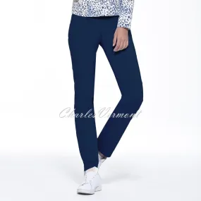 Robell Bella Navy Trousers - Full Length - Model 51559-5499-68