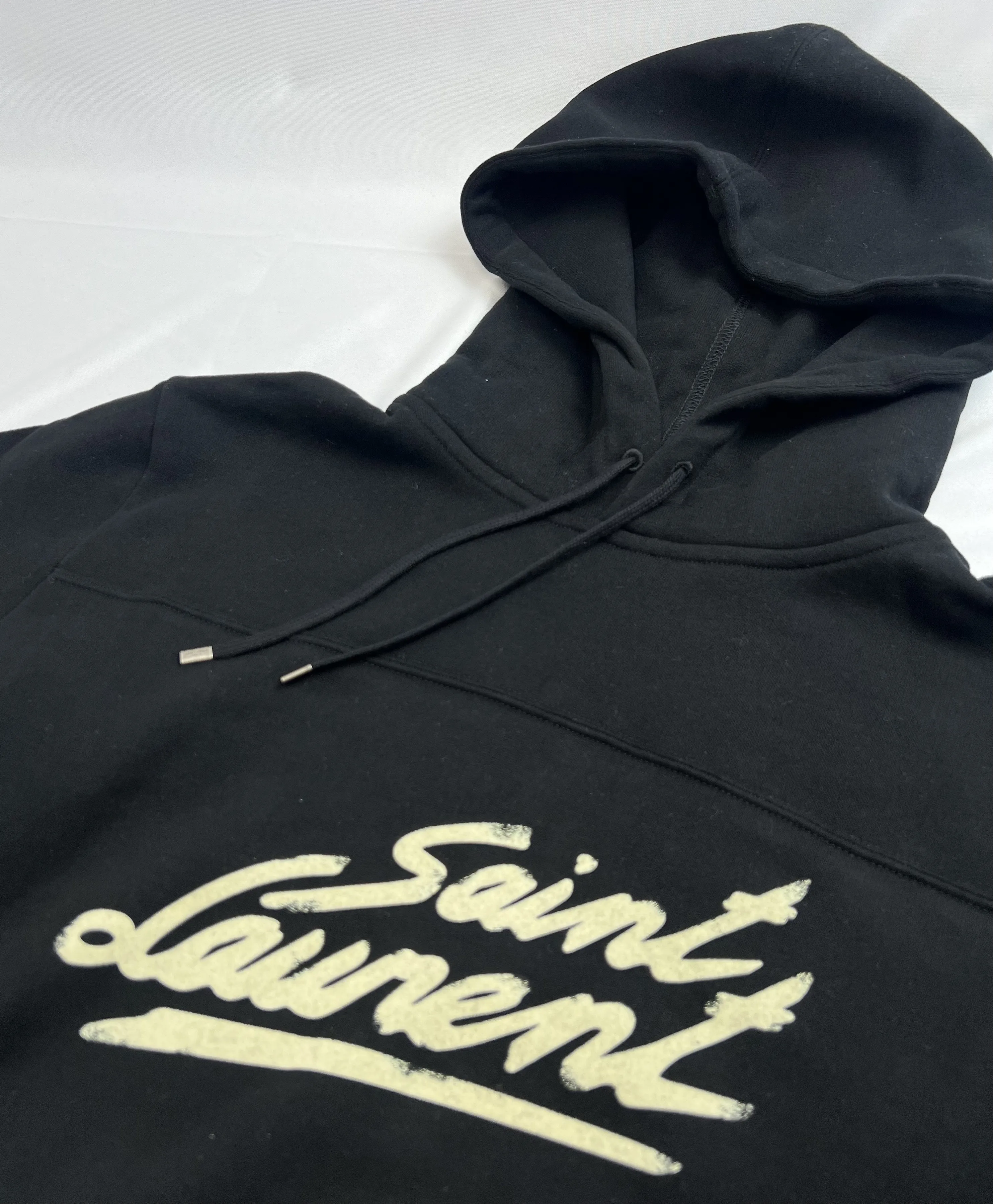 Saint Laurent Unisex Street Style Logo Luxury Hoodies for Sale