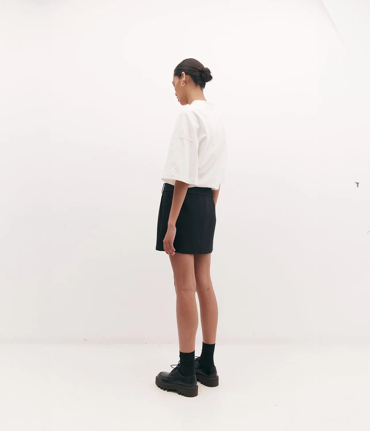 Sarah Mini Skirt - Black